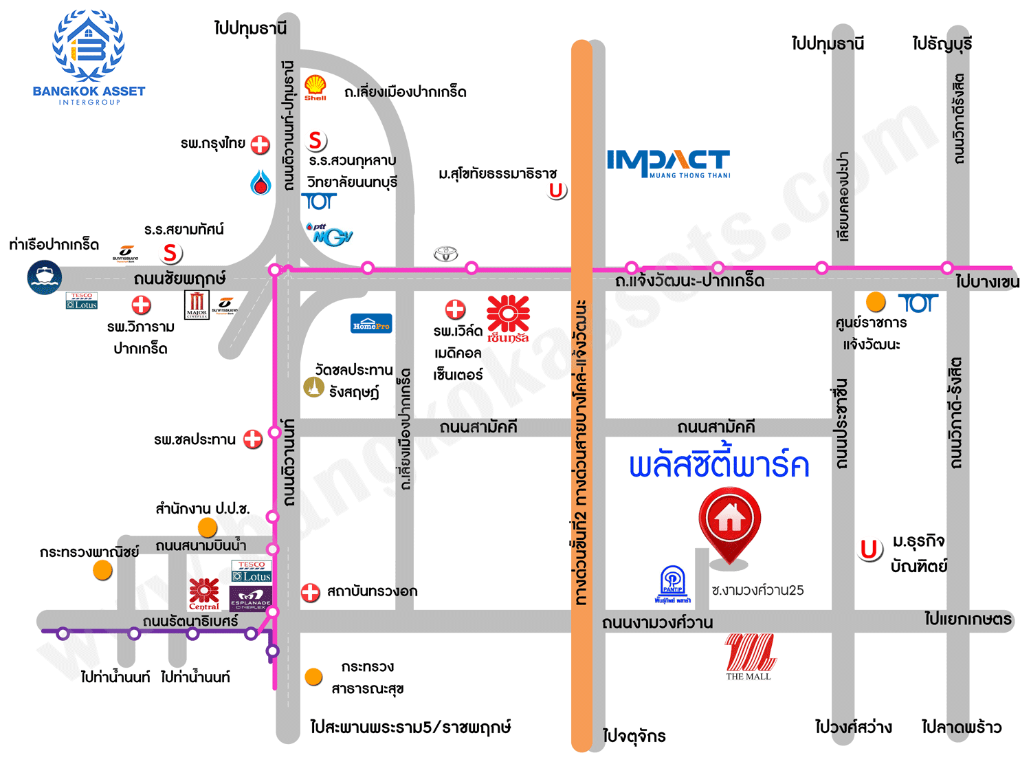 บ้านมือสองตกแต่งใหม่ แบรนด์หรู Sansiri โครงการ พลัสซิตี้พาร์ค งามวงศ์วาน25 ทาวน์โฮม 3 ชั้นหลังมุม ใจกลางเมือง เนื้อที่ 38.3 ร.ว. พื้นที่ใช้สอย 205.13 ตร.ม. ฟังก์ชันการใช้งาน 3 ห้องนอน 3 ห้องน้ำ จอดรถได้ 2 คัน บนทำเลศักยภาพ เข้า-ออกได้หลายเส้นทาง ใกล้แหล่ง Community ชั้นนำ เดอะมอลล์งามวงศ์วาน ทางด่วน "ศรีรัช" และรถไฟฟ้า "สถานีศูนย์ราชการนนทบุรี"